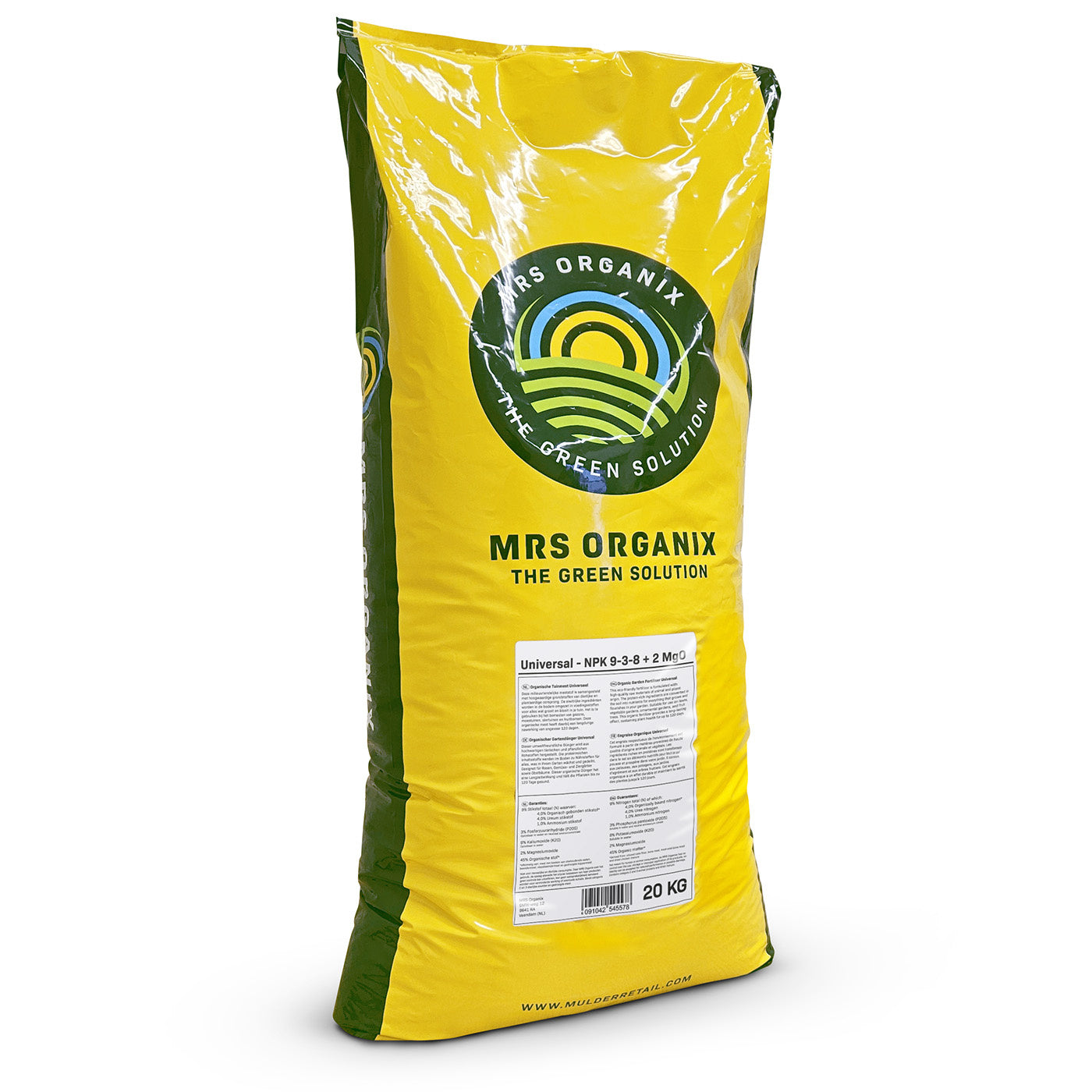 MRS Seeds & Mixtures Universal - Engrais organique pour jardin | 20KG-200m² [fr]