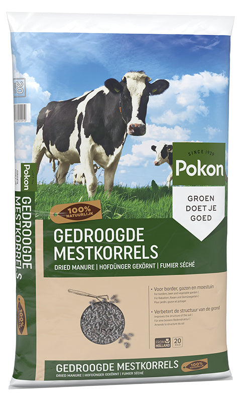 Pokon Fumier de vache séché en granulés - 20 kg [fr]