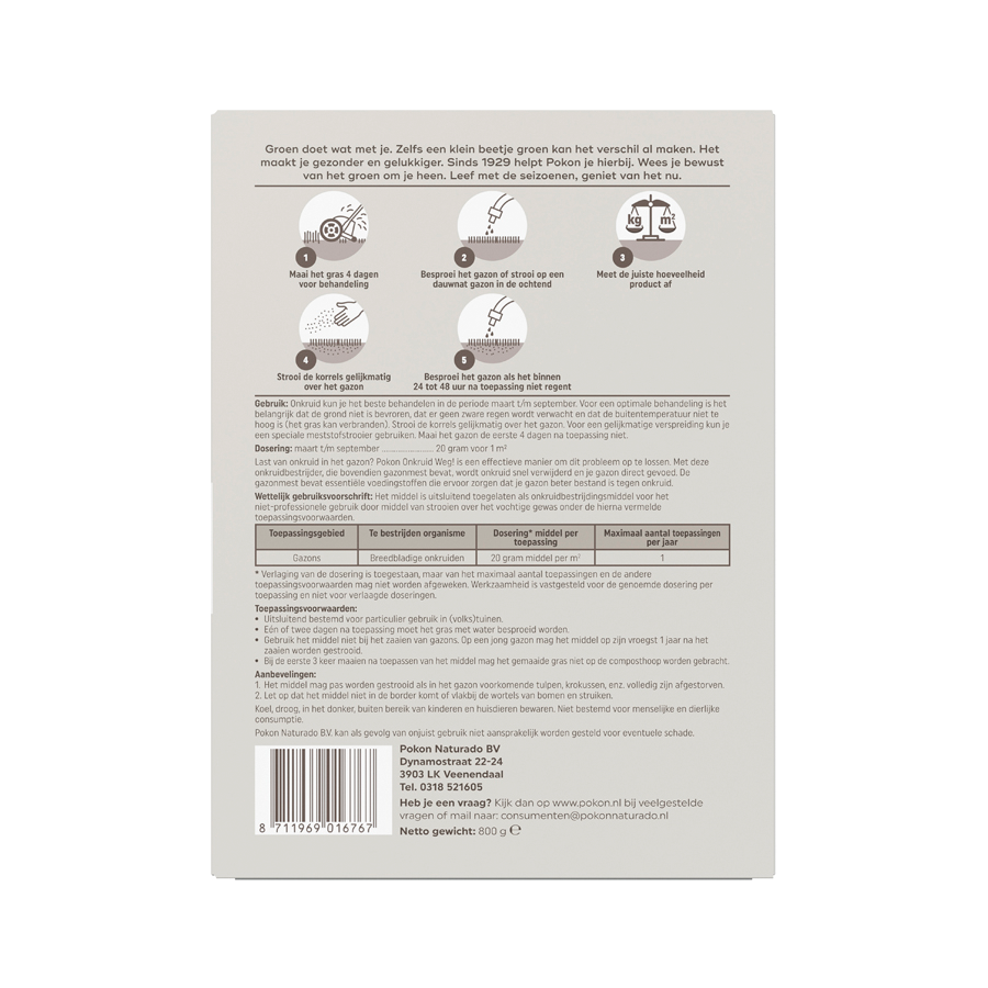 Pokon Onkruid Weg! (2-in-1) [nl]