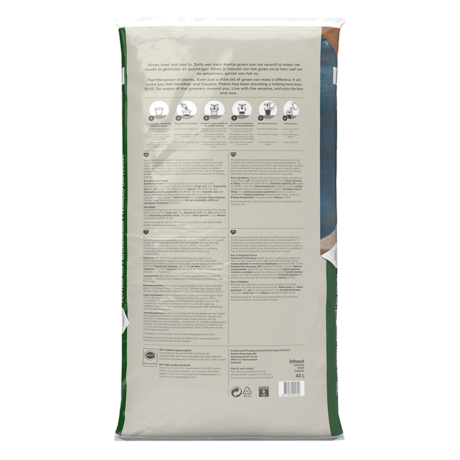 Pokon RHP Universele Potgrond 40L - ca. 12kg [nl]