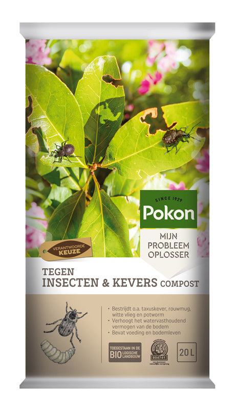 Pokon Tegen Insecten en Kevers Compost 20L [nl]