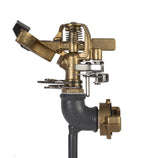 Talen Tools Messing Sektorsproeier compleet knie model 1/2" [nl]