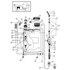 Talen Tools Rugspuit Professioneel  12L - Zuurbestendig [nl]